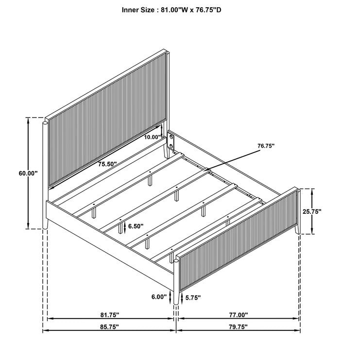 Brookmead Eastern King Bed - Tony’s Furniture Store & Linen (GA) - Multi Location