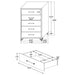 Lucia 5 Pc Bedroom Set - Tony’s Furniture Store & Linen (GA) - Multi Location
