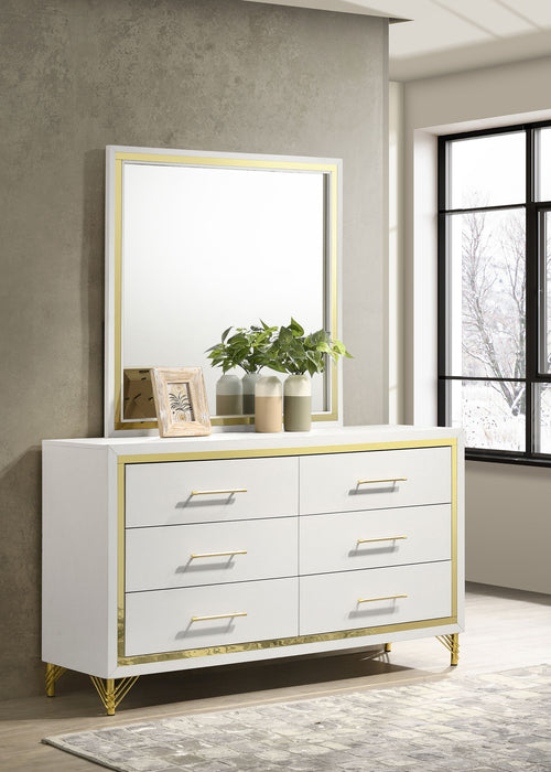 Lucia Dresser With Mirror - Tony’s Furniture Store & Linen (GA) - Multi Location
