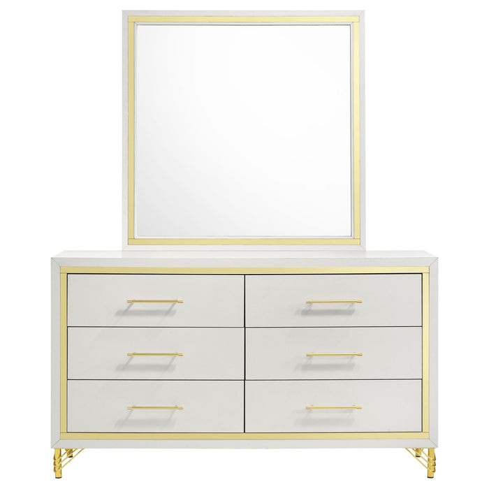 Lucia Dresser With Mirror - Tony’s Furniture Store & Linen (GA) - Multi Location
