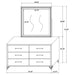 Lucia Dresser With Mirror - Tony’s Furniture Store & Linen (GA) - Multi Location