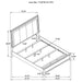 Kieran 5 Pc Bedroom Set - Tony’s Furniture Store & Linen (GA) - Multi Location