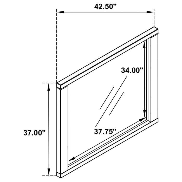 Kieran Dresser Mirror - Tony’s Furniture Store & Linen (GA) - Multi Location