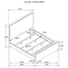 Anastasia 4 Pc Bedroom Set - Tony’s Furniture Store & Linen (GA) - Multi Location