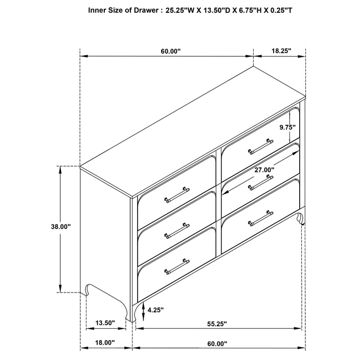 Anastasia Dresser - Tony’s Furniture Store & Linen (GA) - Multi Location