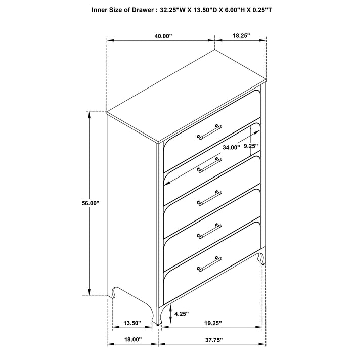 Anastasia Chest - Tony’s Furniture Store & Linen (GA) - Multi Location