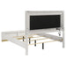 Caraway California King, E.King, & Queen Bed Black & White - Tony’s Furniture Store & Linen (GA) - Multi Location