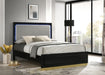 Caraway California King, E.King, & Queen Bed Black & White - Tony’s Furniture Store & Linen (GA) - Multi Location