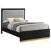 Caraway California King, E.King, & Queen Bed Black & White - Tony’s Furniture Store & Linen (GA) - Multi Location