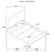 Marielle 4 Pc Bedroom Set - Tony’s Furniture Store & Linen (GA) - Multi Location