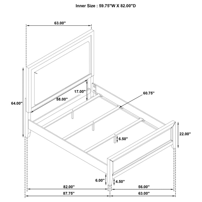 Marielle Queen Bed - Tony’s Furniture Store & Linen (GA) - Multi Location