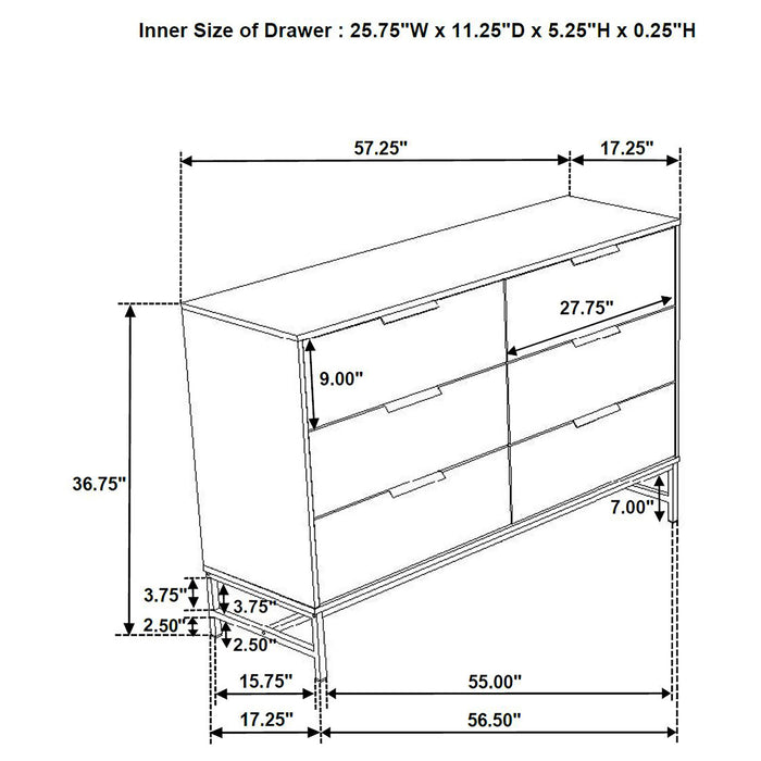 Sonora Dresser - Tony’s Furniture Store & Linen (GA) - Multi Location