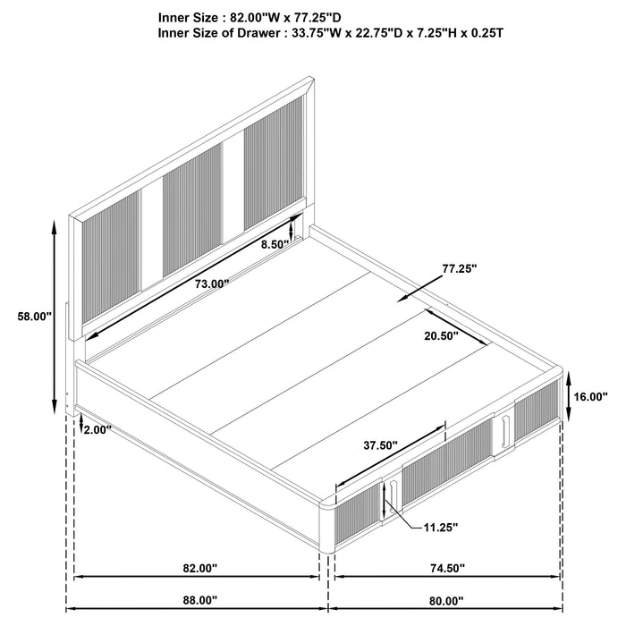 Terrace 5 Pc Bedroom Set - Tony’s Furniture Store & Linen (GA) - Multi Location