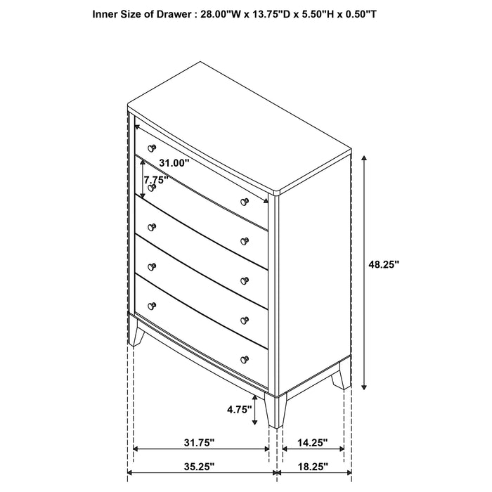 Granada Chest - Tony’s Furniture Store & Linen (GA) - Multi Location