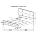 Olivia 5 Pc Bedroom Set - Tony’s Furniture Store & Linen (GA) - Multi Location