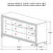 Marmore 4 Pc Bedroom Set - Tony’s Furniture Store & Linen (GA) - Multi Location