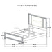 Marmore 4 Pc Bedroom Set - Tony’s Furniture Store & Linen (GA) - Multi Location