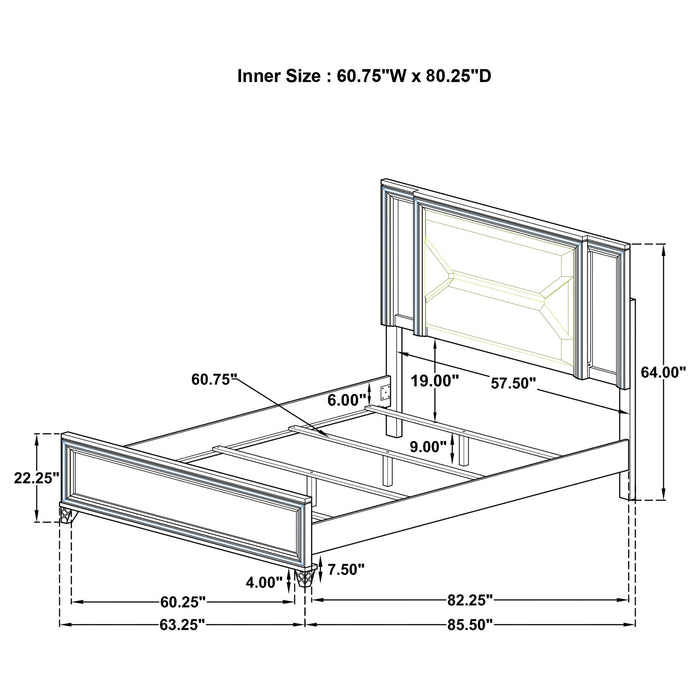 Marmore Queen Bed - Tony’s Furniture Store & Linen (GA) - Multi Location