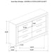 Ives 4 Pc Bedroom Set - Tony’s Furniture Store & Linen (GA) - Multi Location