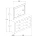 Ives Dresser With Mirror - Tony’s Furniture Store & Linen (GA) - Multi Location