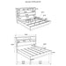 Fenwick 5 Pc Bedroom Set - Tony’s Furniture Store & Linen (GA) - Multi Location