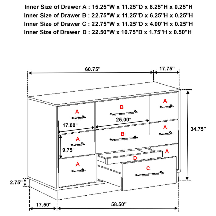 Fenwick Dresser - Tony’s Furniture Store & Linen (GA) - Multi Location