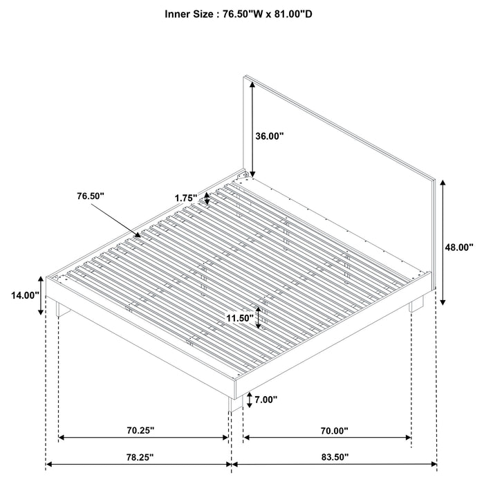 Glenwood Eastern King Bed - Tony’s Furniture Store & Linen (GA) - Multi Location