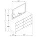 Glenwood Dresser With Mirror - Tony’s Furniture Store & Linen (GA) - Multi Location