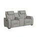 Blitz Motion Loveseat with Console, and LED - Tony’s Furniture Store & Linen (GA) - Multi Location