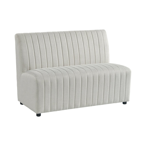 Jemma Upholstered Bench in Beige Linen - Tony’s Furniture Store & Linen (GA) - Multi Location