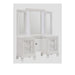 Twenty Nine Dressing Set w/LED & USB Plug in White with Stool - Tony’s Furniture Store & Linen (GA) - Multi Location