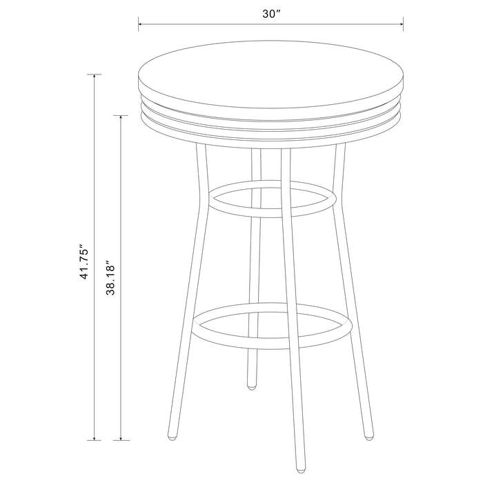 Retro 3 Pc Bar Set - Tony’s Furniture Store & Linen (GA) - Multi Location