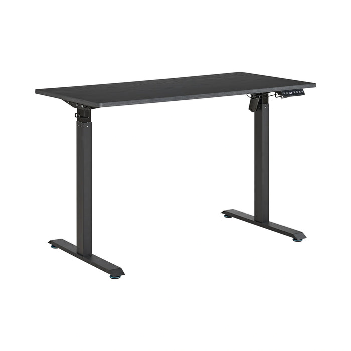 Oakland Adjustable Desk in Black - 3A Packing - Tony’s Furniture Store & Linen (GA) - Multi Location