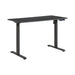Oakland Adjustable Desk in Black - 3A Packing - Tony’s Furniture Store & Linen (GA) - Multi Location