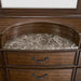 Cadenza UPH Bedroom Set with Black PU in Brown - Tony’s Furniture Store & Linen (GA) - Multi Location