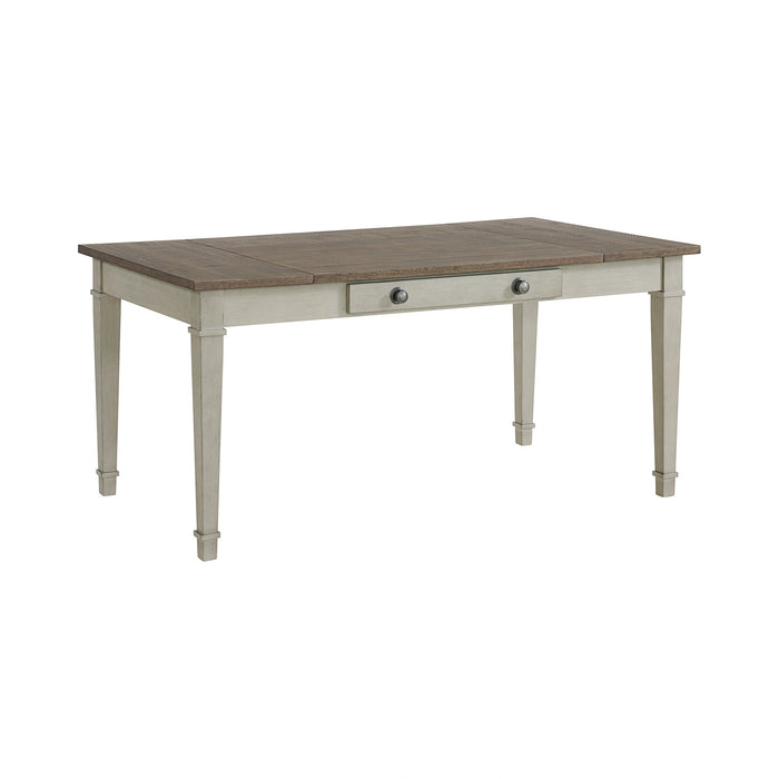 Farmington Rectangular Dining Table in Medium Brown and Washed Stone - Tony’s Furniture Store & Linen (GA) - Multi Location