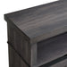 Macau Console with 23"" Fireplace Insert in Grey - Tony’s Furniture Store & Linen (GA) - Multi Location