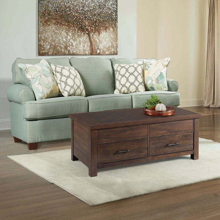 Jax Coffee Table W/Lift Top in Cherry - Tony’s Furniture Store & Linen (GA) - Multi Location