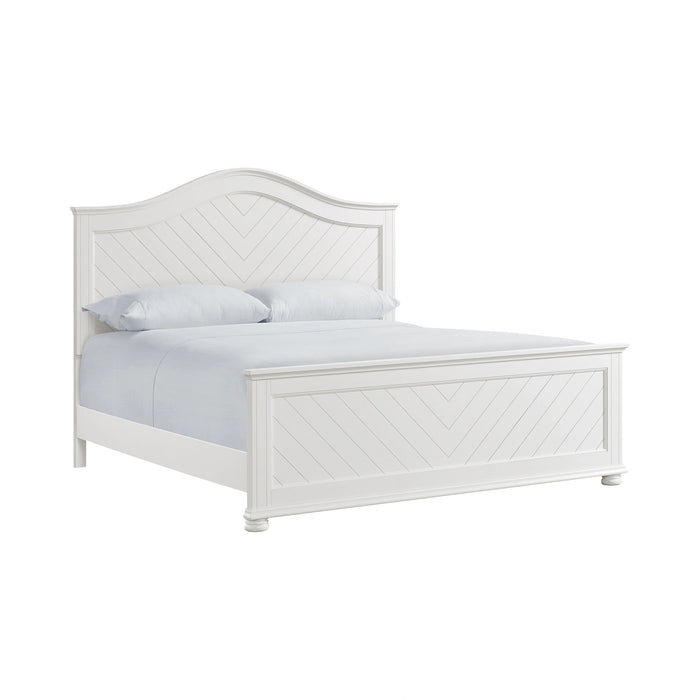 Kona Bedroom Set with 2 Nightstands in White - Tony’s Furniture Store & Linen (GA) - Multi Location