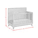 Malia Crib with High Headboard and Guardrail in Walnut - Tony’s Furniture Store & Linen (GA) - Multi Location