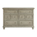 Whit-Ash 6-Drawer Dresser in Light Grey - Tony’s Furniture Store & Linen (GA) - Multi Location