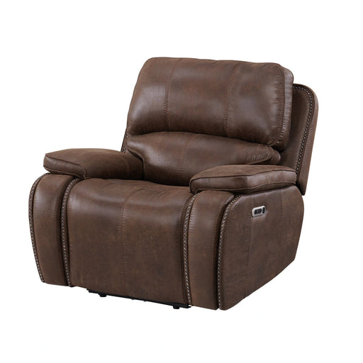 Atlantis Power Motion Recliner with Power Head Recliner in Heritage Brown - Tony’s Furniture Store & Linen (GA) - Multi Location