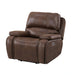 Atlantis Power Motion Recliner with Power Head Recliner in Heritage Brown - Tony’s Furniture Store & Linen (GA) - Multi Location