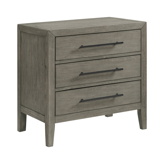 Versailles Contemporary 3-Drawer Nightstand - Tony’s Furniture Store & Linen (GA) - Multi Location