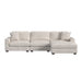 Arizona Modular Sectional Set with RHF Chaise in Steno Beige - Tony’s Furniture Store & Linen (GA) - Multi Location