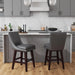 Villanova Swivel Counter Stool in Espresso (2 Per Carton) - Tony’s Furniture Store & Linen (GA) - Multi Location
