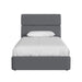 Valari Bed in Grey PU - Tony’s Furniture Store & Linen (GA) - Multi Location