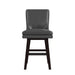 Villanova Swivel Counter Stool in Espresso (2 Per Carton) - Tony’s Furniture Store & Linen (GA) - Multi Location