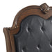 Cadenza UPH Bedroom Set with Black PU in Brown - Tony’s Furniture Store & Linen (GA) - Multi Location