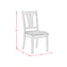 Nathan Fan Back Chair W/Pu Seat (2 Per Pack) - Tony’s Furniture Store & Linen (GA) - Multi Location